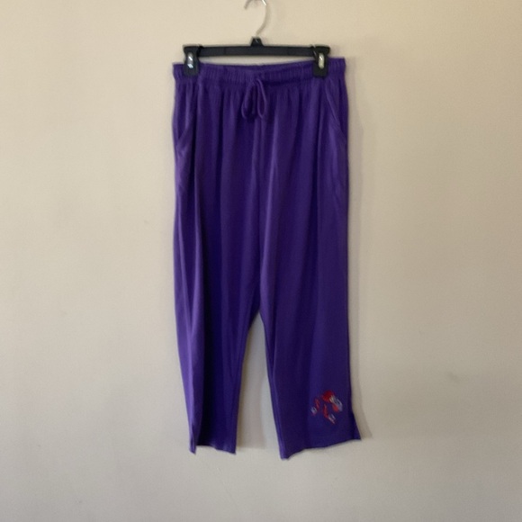 Needle & Thread Vintage Red Society Charming purple striped w/playful embroidery - Picture 7 of 9